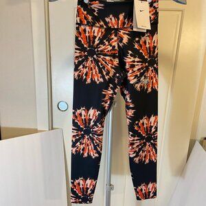 Nike One Luxe Dri-Fit 7/8 Leggings Tie-Dye Print XS NWT